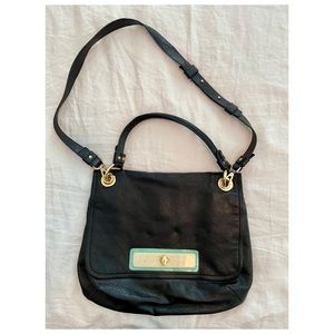 Orla Kiely leather cross body bag